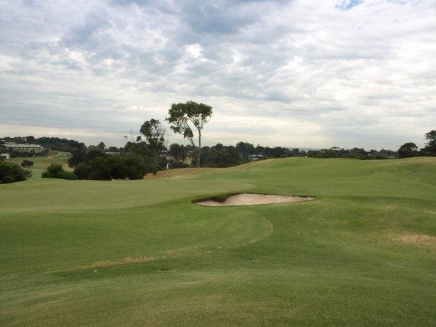 The 6th green at Sorrento Golf Club