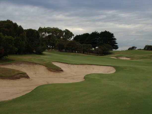 The 9th fairway at Sorrento Golf Club