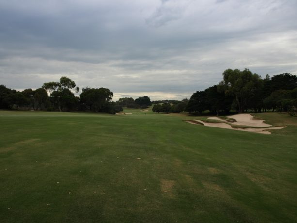 The 9th fairway at Sorrento Golf Club