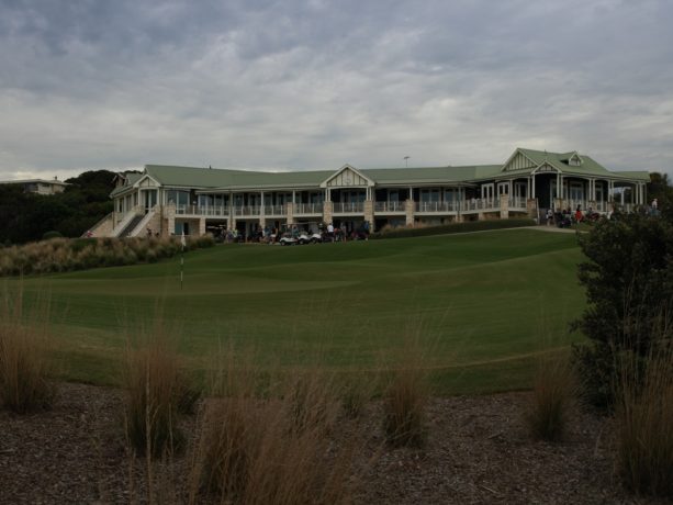 The clubhouse at Sorrento Golf Club