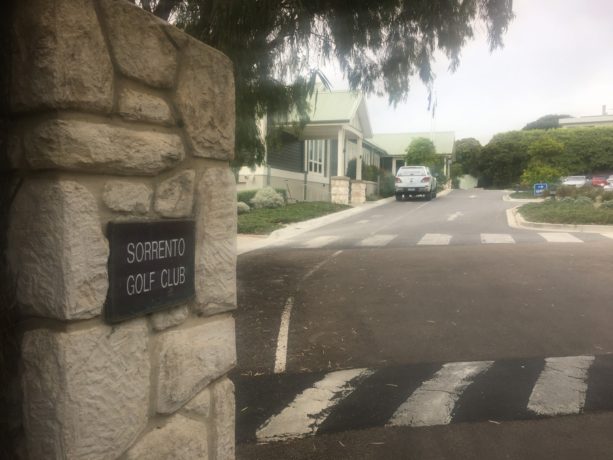 Entrance to Sorrento Golf Club