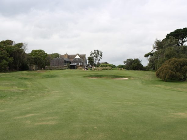 The 10th fairway at Flinders Golf Club