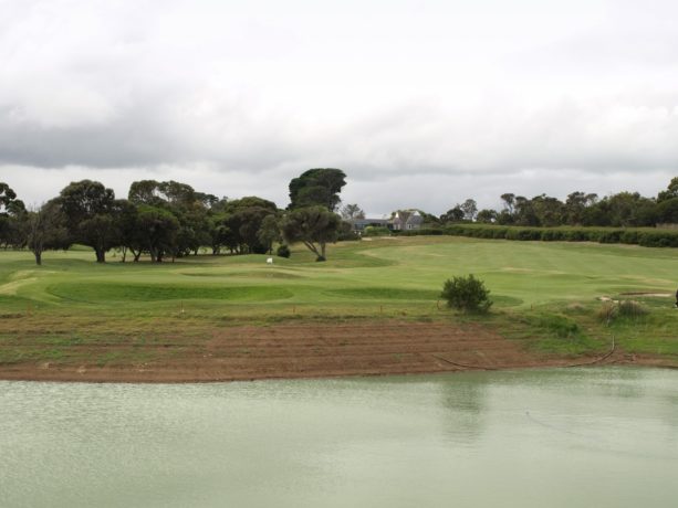 The 11th hole at Flinders Golf Club