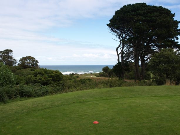 The 11th tee at Flinders Golf Club