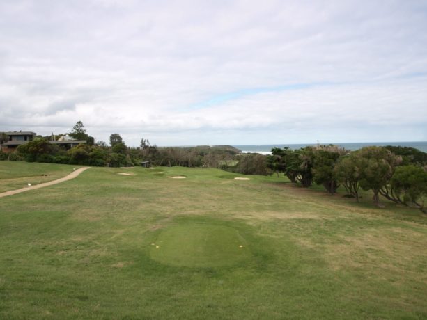 The 12th tee at Flinders Golf Club