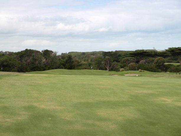 The 13th fairway at Flinders Golf Club