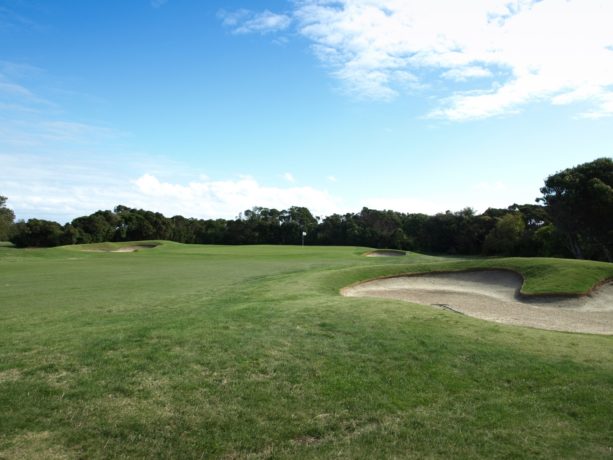 The 17th Green at Flinders Golf Club