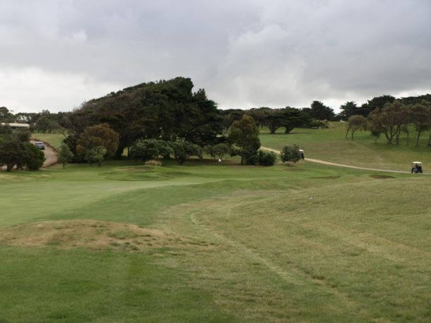 The 5th fairway at Flinders Golf Club