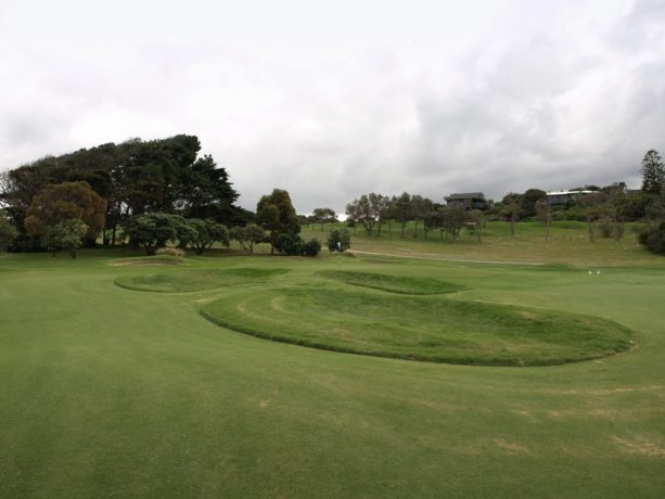 The 5th green at Flinders Golf Club