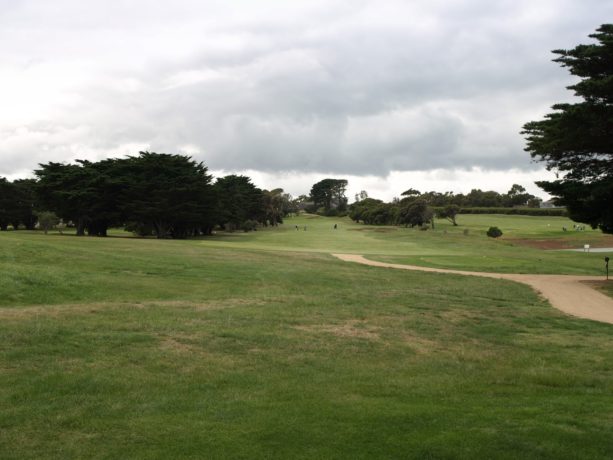 The 7th tee at Flinders Golf Club