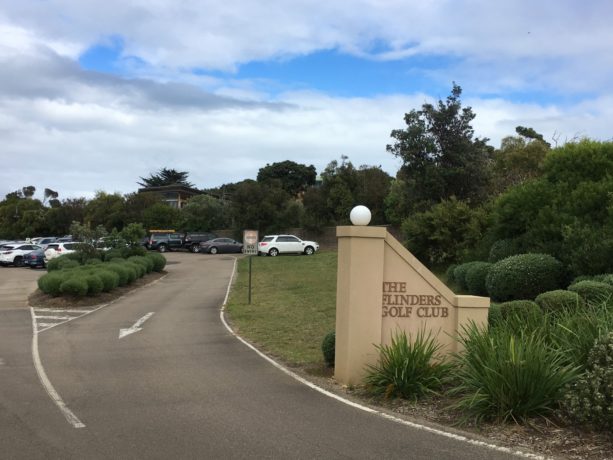 Entrance at Flinders Golf Club