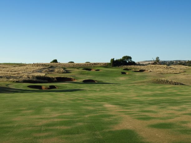 The 10th fairway at Links Lady Bay Golf Resort