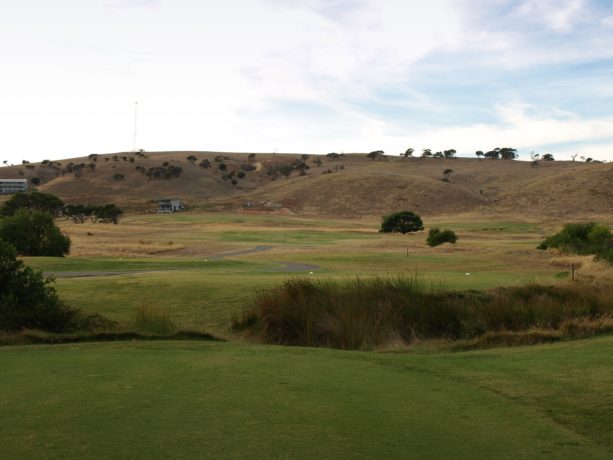 The 3rd tee at Links Lady Bay Golf Resort