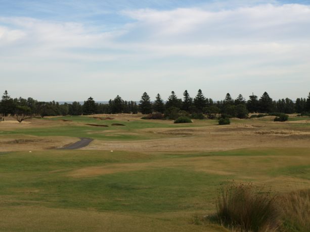 The 5th tee at Links Lady Bay Golf Resort