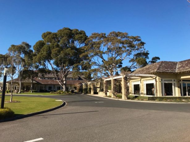 Clubhouse at Royal Melbourne Golf Club