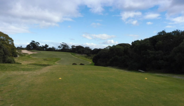 The 10th tee at Royal Melbourne Golf Club West Course