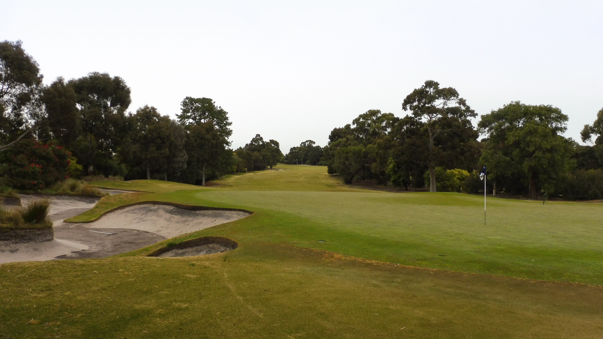 The 6th green at Huntingdale Golf Club