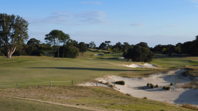 The 10th tee at Bonnie Doon Golf Club