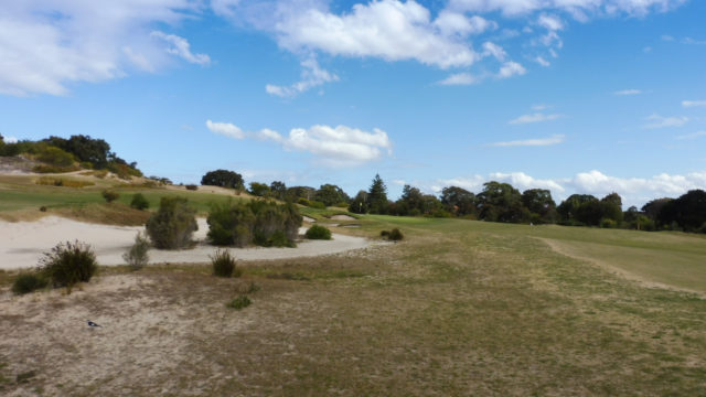 The 14th fairway at Bonnie Doon Golf Club