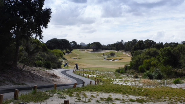 The 4th tee at Bonnie Doon Golf Club