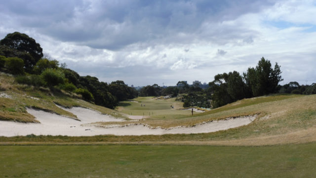 The 7th tee at Bonnie Doon Golf Club