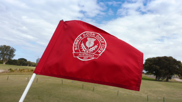 Pinflag at Bonnie Doon Golf Club