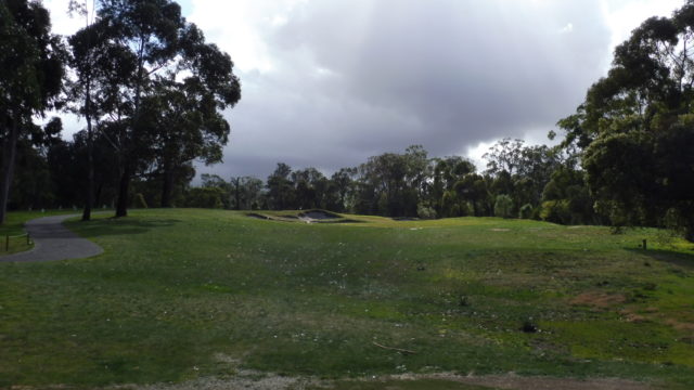 The 2nd tee at RACV Healesville Country Club