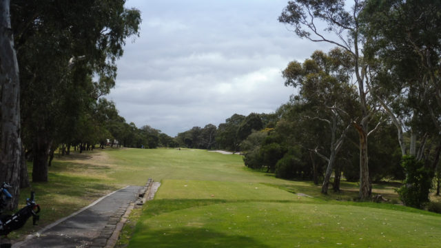 The 10th tee at Woodlands Golf Club