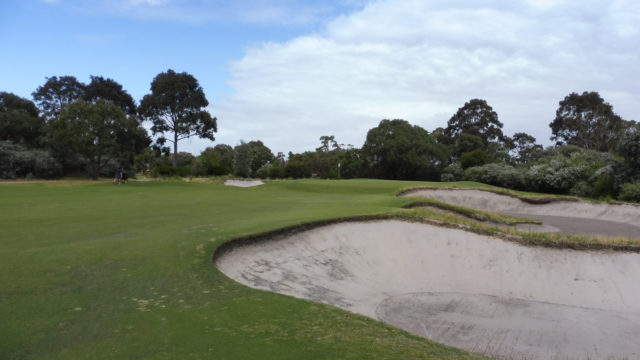 The 15th green at Woodlands Golf Club