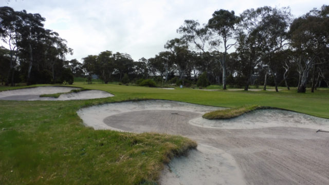 The 16th green at Woodlands Golf Club