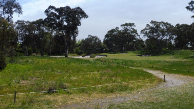 The 19th tee at Woodlands Golf Club