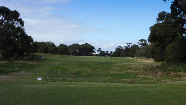 The 2nd tee at Woodlands Golf Club