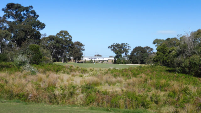 The 4th tee at Woodlands Golf Club