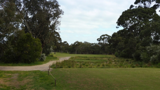 The 7th tee at Woodlands Golf Club