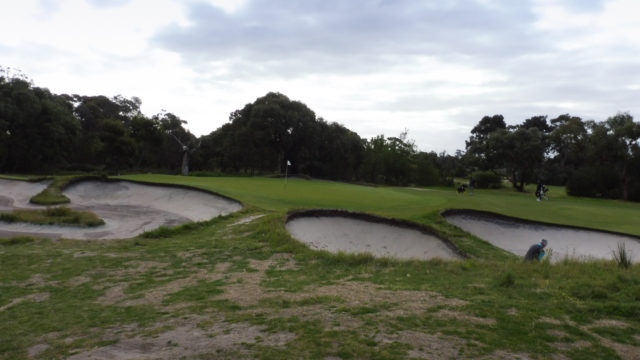 The 8th green at Woodlands Golf Club