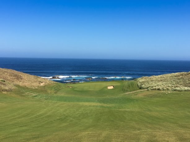 The 10th fairway at Cape Wickham Links