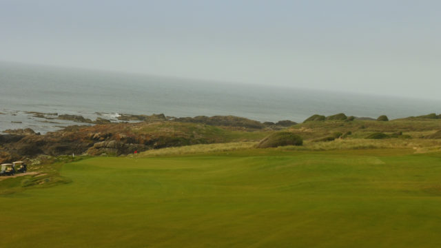 The 15th fairway at Cape Wickham Links