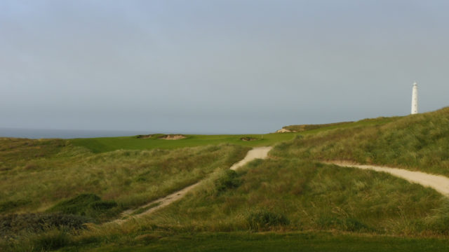 The 15th Tee at Cape Wickham Links