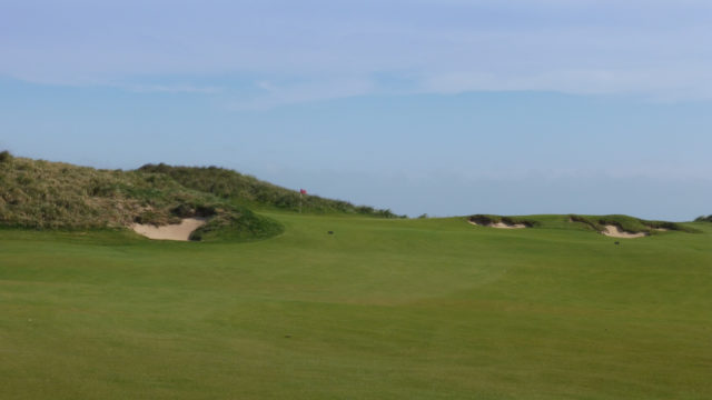 The 6th fairway at Cape Wickham Links