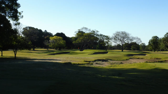 The 11th tee at Royal Queensland Golf Club