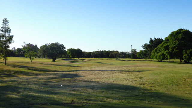 The 12th tee at Royal Queensland Golf Club