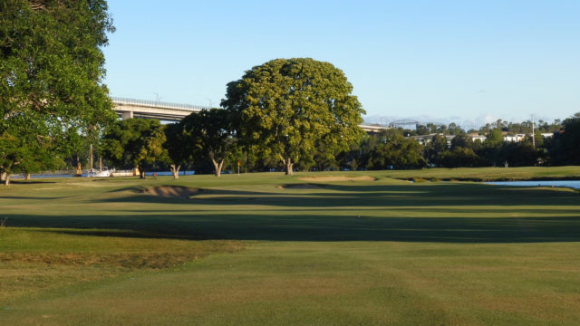 The 15th fairway at Royal Queensland Golf Club