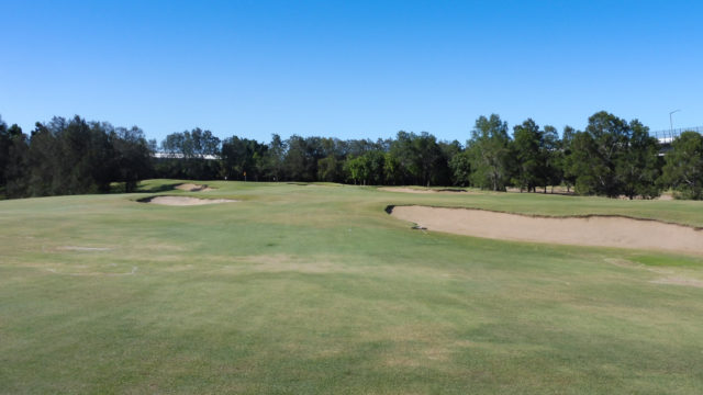 The 2nd fairway at Royal Queensland Golf Club