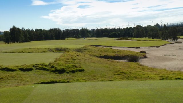 The 2nd tee at Royal Queensland Golf Club