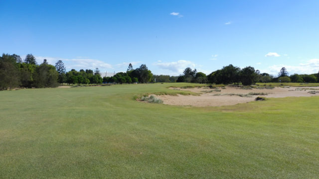 The 3rd fairway at Royal Queensland Golf Club