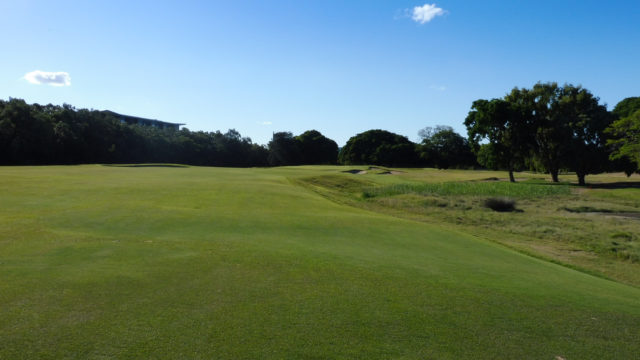 The 7th fairway at Royal Queensland Golf Club