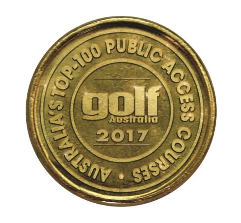 2017 Public Top 100 Logo for Golf Australia Magazine