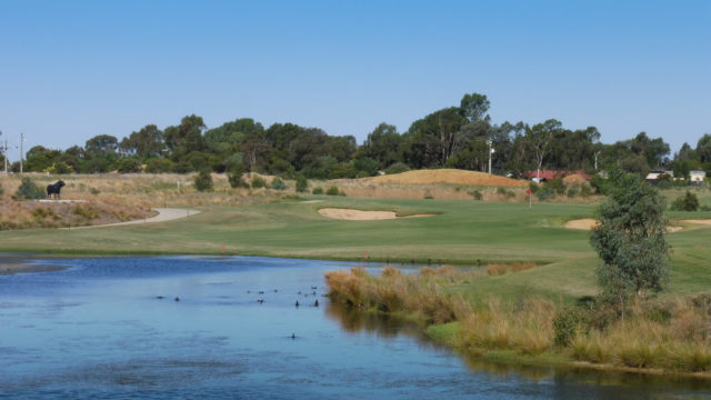 The 4th hole at Black Bull Golf Club