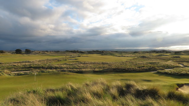 Hole 18A at Barnbougle Dunes Lost Farm