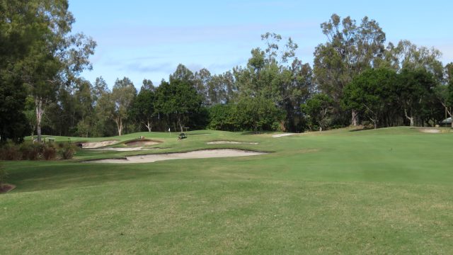 The 11th fairway at Lakelands Golf Club